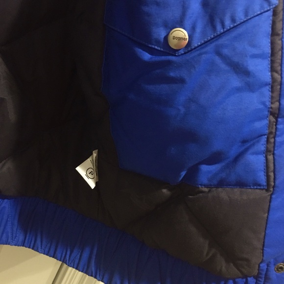 Bogner Vintage Down Ski Jacket Royal Blue Excellent Condition Size 12 - Picture 9 of 14